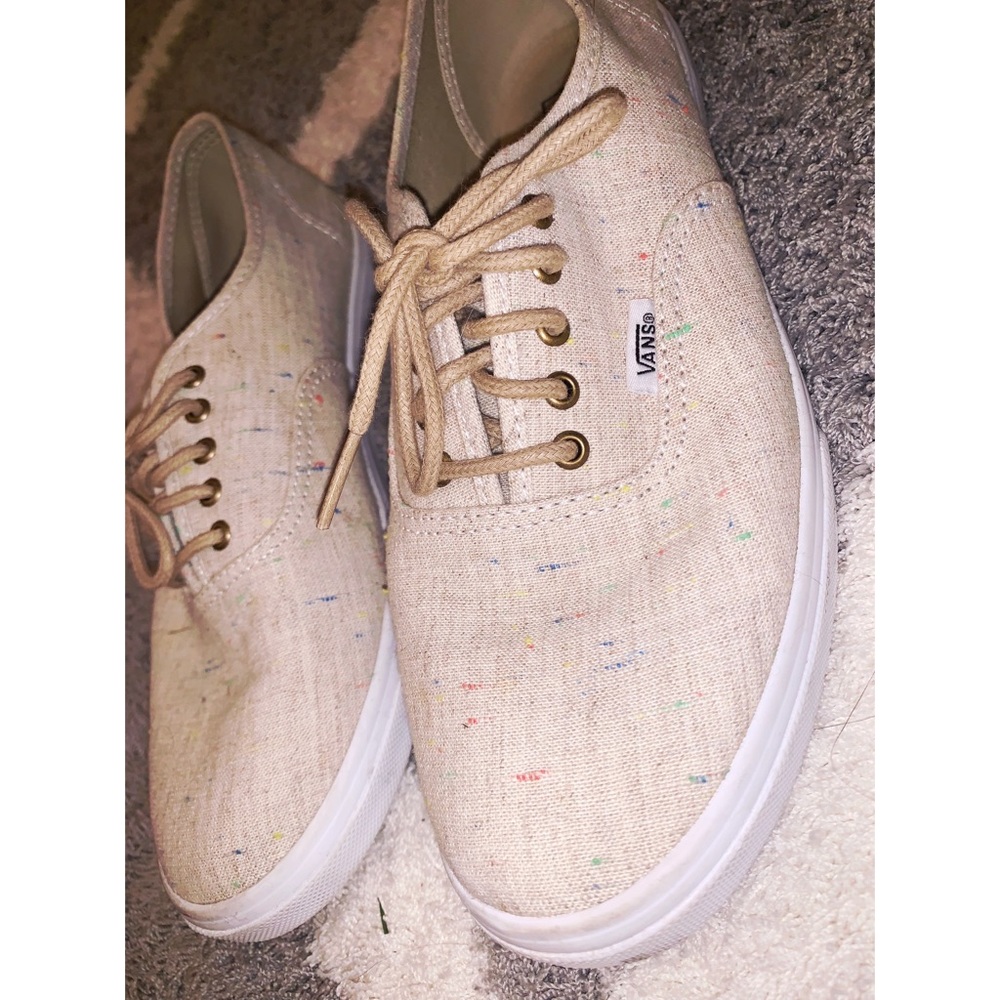 8.5 WOMENS CONFETTI VANS